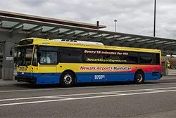 Bus from EWR in New York City