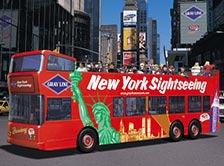 Автобусы Хоп-Он-Хоп-Офф в Нью-Йорке