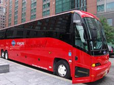 Roter Bus, beste Manhattan, New York
